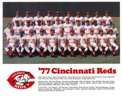 1977 cincinnati reds - cincinnati,