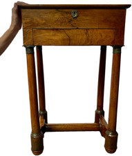 ANTICO IMPERO FRANCESE TOELETTA / CUCITO PARRUCCHIERE / TRAVAILLEUSE 1810-1825