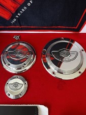 Harley-Davidson 100th Air Cover, Derby Cover, Timer Cover. Good Condition