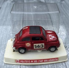 POLITOYS FIAT 595 ABARTH MET