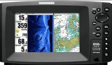 Humminbird 898C SI Unità di Testa Fishfinder Chartplotter Laterale IMAGING GARANZIA 30 GIORNI
