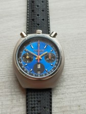 Citizen  Bullhead Chronograph  4 901193k Automatic Watch Uhren 38x 42 Tropical