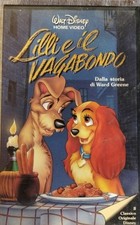 vhs disney Lilli E Il Vagabondo Ottobre 1990