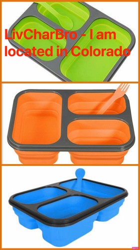 Lunch box bento silicone - bento,
