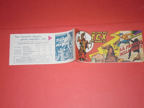 Tex willer striscia prima - tex,