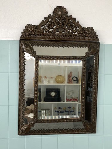 Antico specchio ottone - antico,