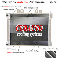 Radiatore in alluminio 2 file per Polaris Sportsman 600/700 4X4 ATV 02-2004 IT.