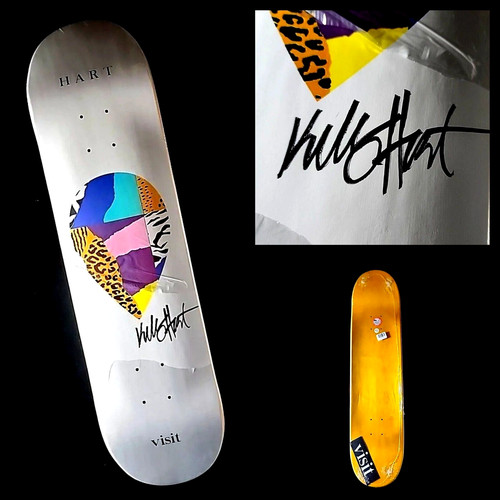 Mazzo skateboard autografo - di,