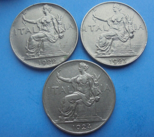 Italia lira 1922 1923 - 1, lira,