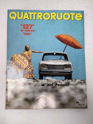 Quattroruote peugeot 304 - quattroruote,
