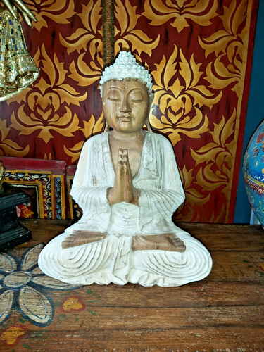 Statua buddha benvenuto - statua,