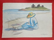 Edward Hopper Drawing on paper