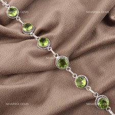 Peridoto Pietra Moglie Catena