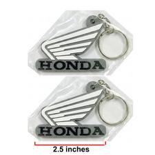 Honda rubber keyring keychain - keyring,