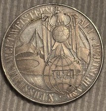 Moneta Argento Mondiali Calcio