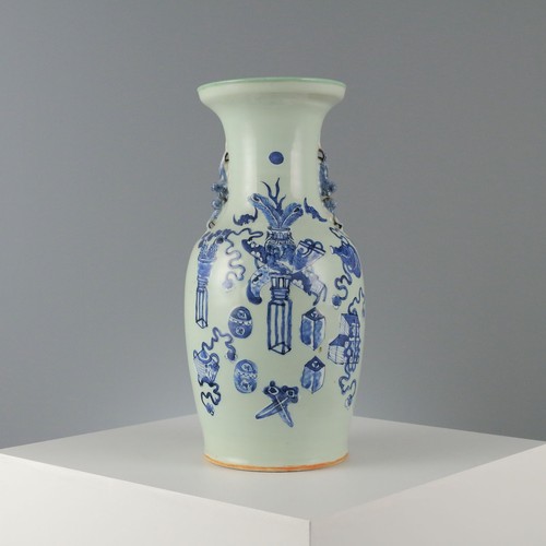 Vaso antico cinese porcellana - vaso,