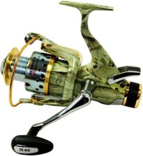 Mulinello da Carpfishing Mimetico Carpa Bait Runner Pesca Carpa Filo TPS
