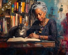 Scrittura Alice Walker dipinto