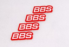 4 adesivi/sticker BBS 20x60 mm