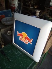 TABELLA INSEGNA PUBBLICITARIA LUMINOSA RED BULL MISURE 45X45 CM RIPRODUZIONE