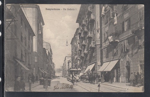 Cartolina sampierdarena via - cartolina,