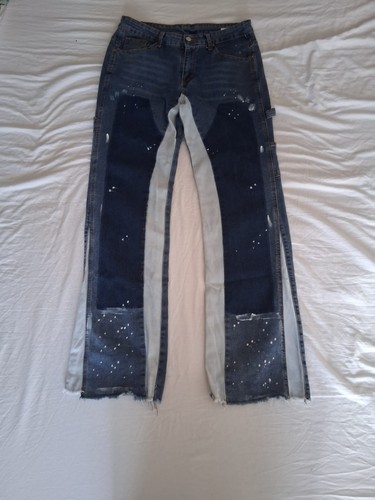 Jeans zampa uomo - a,