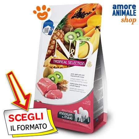 Farmina dog tropical - dog, adult