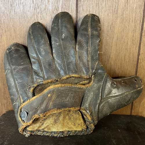 Antico guanto baseball - antico, da