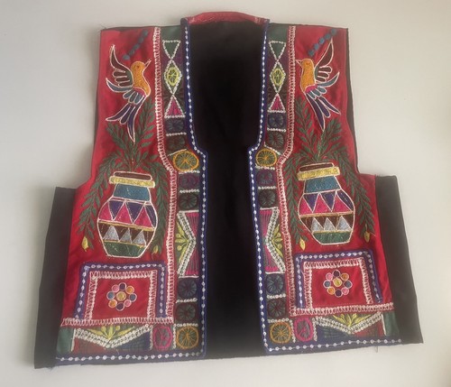 Gilet multicolore peruviano