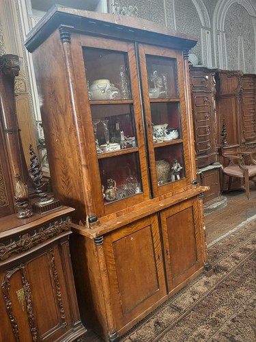 Antica credenza vetrina - antica, stile