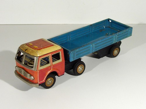 Raro vecchio camion latta - vecchio,