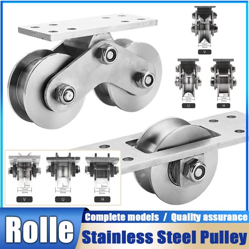 Stainless steel pulley uvh - stainless,
