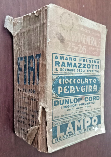 B4697 annuario generale 1925 - b4697,