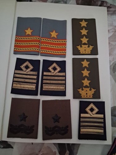 Lotto gradi militari obsoleti - militari,