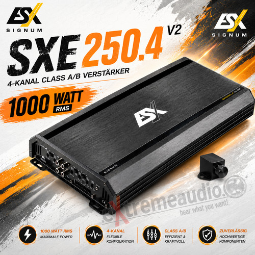 Esx sxe250 4v2 - esx, amplificatore