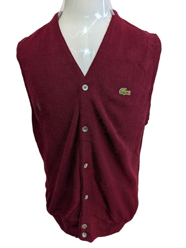 Gilet boutonné vintage izod - vintage,