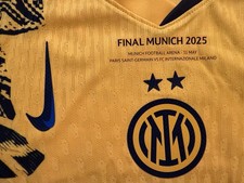 maglia Inter match issued shirt Champions League Final 2025 Inter - Paris SG