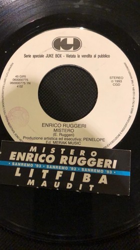 Litfiba enrico ruggeri 45 - /,