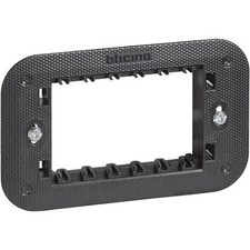 Supporto 3 Moduli Con Valva Di