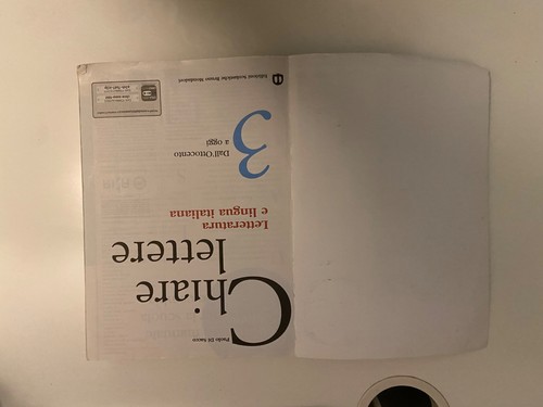 Libro letteratuta italiana - di,