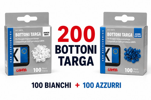 Set 200 tappi bottoni - set,