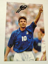 AUTOGRAFO ROBERTO BAGGIO FOTO