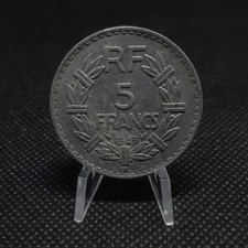 5 francs France 1949 B - Lavrillier en aluminium, TB,  sous pochette
