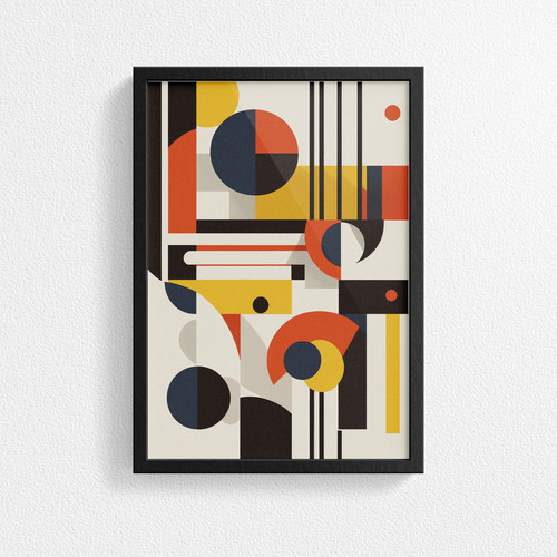 Poster stampa stile - , bauhaus