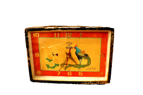 Sveglia vintage farfalla - sveglia,