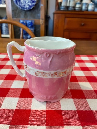 Antica tazza barba con - antica, da