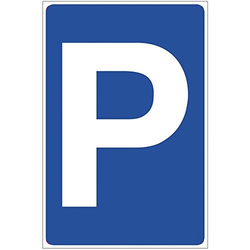 Cartello parcheggio in - cartello,