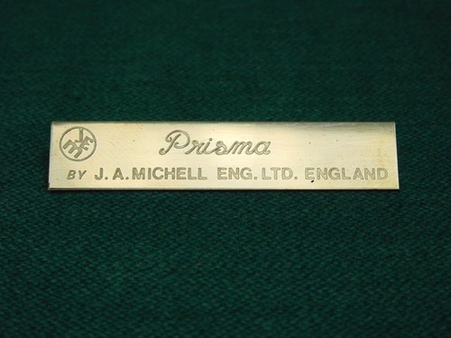 Unused gold plated - badge, for