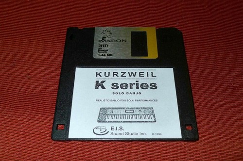 Floppy disk with banjo - banjo, sounds
