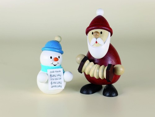 Babbo natale con fisarmonica - babbo, e